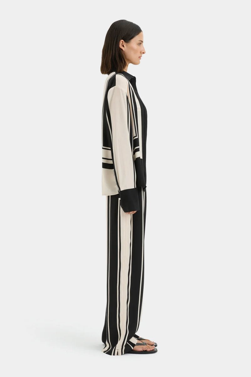 PIETRA TROUSER-MILANO NERO Pants SIR.