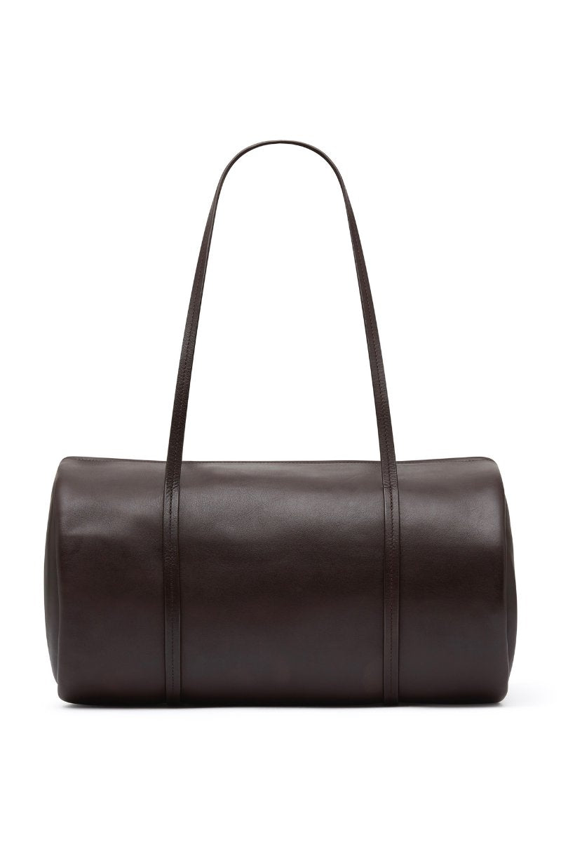 LARGE CANNOLO BAG-COFFEE Handbags ST AGNI