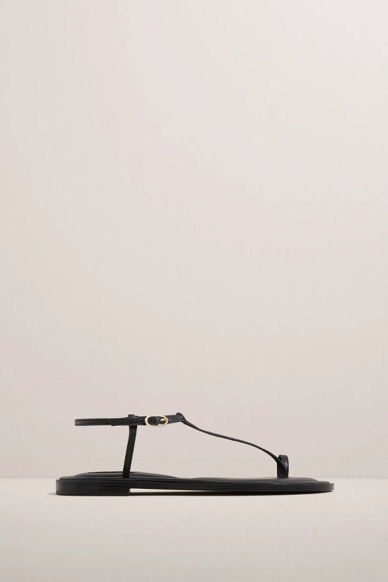 THE SUVI SANDAL-BLACK Sandals A.Emery
