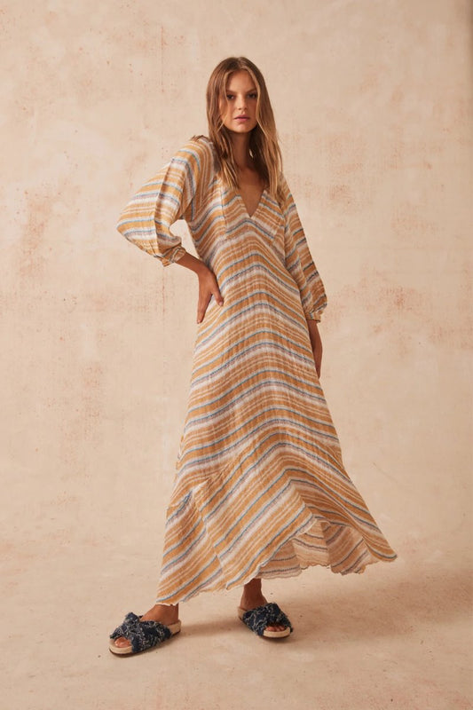 TOCO DRESS-ROMANI Midi Dress Estilo Emporio