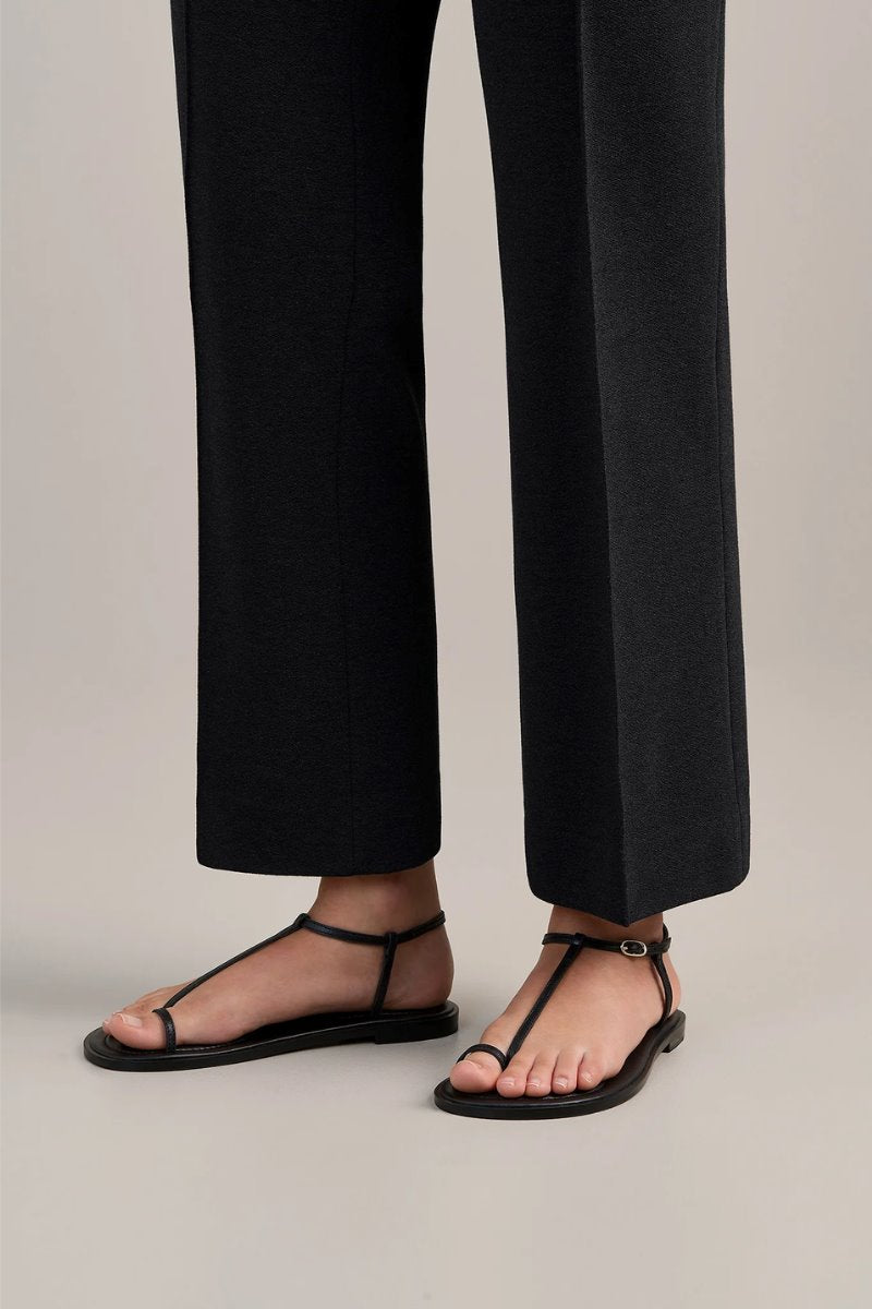THE SUVI SANDAL-BLACK Sandals A.Emery