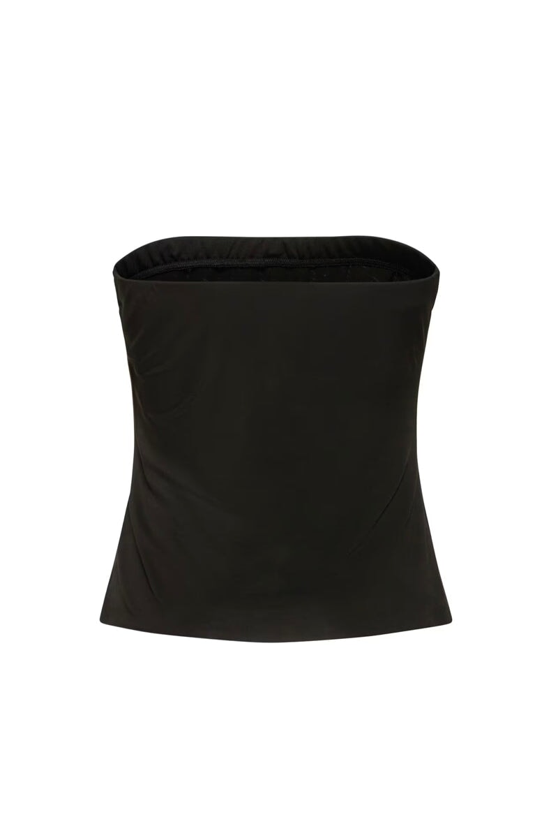 ARIEL TUBE TOP-BLACK Tops Bec and Bridge