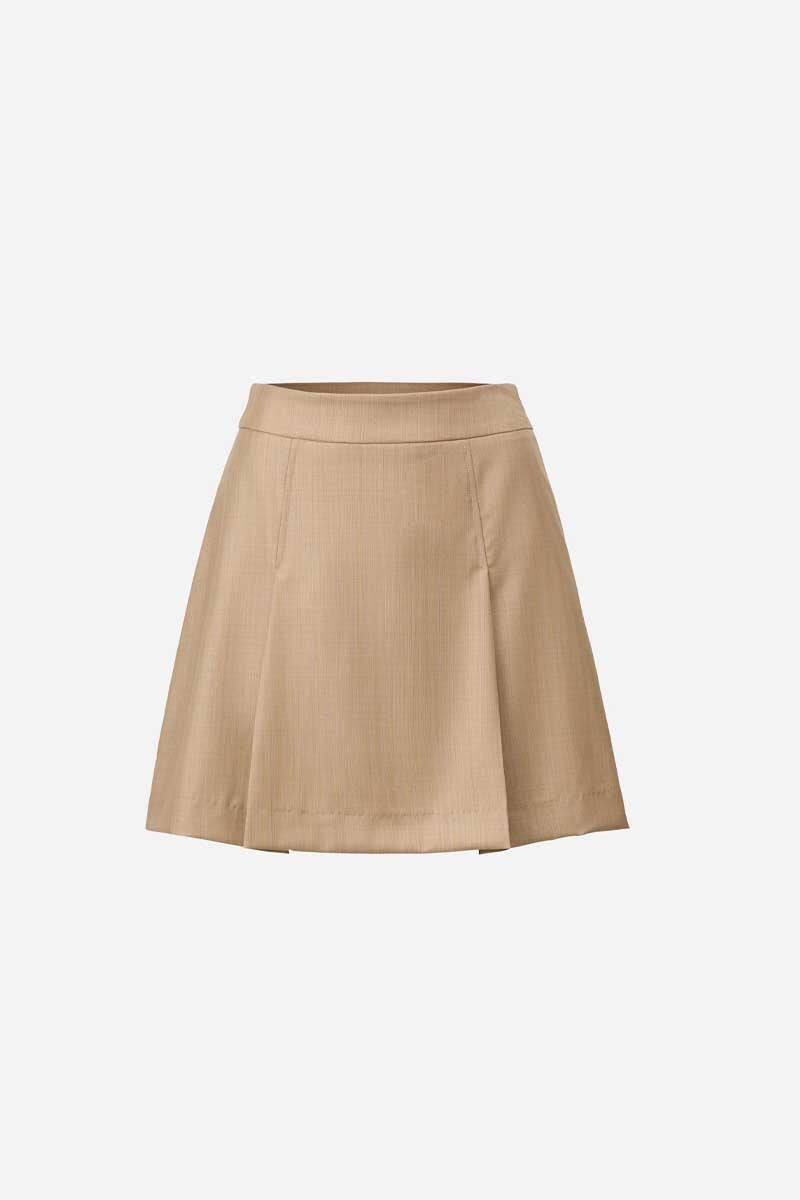 MAESTRO MERINO SKIRT-PIN CHECK Skirts Viktoria and Woods 0-0 Pin Check