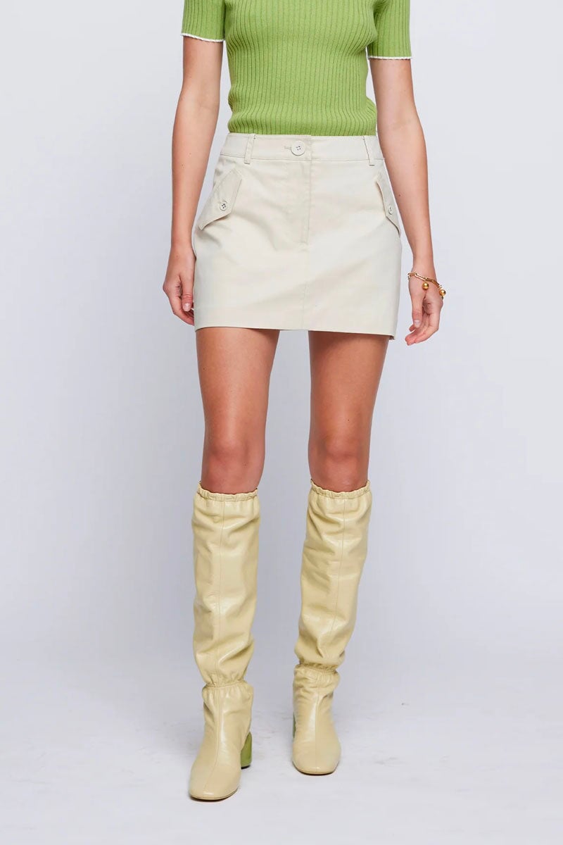 RAYNE SKIRT-SLATE Skirts Anna Quan