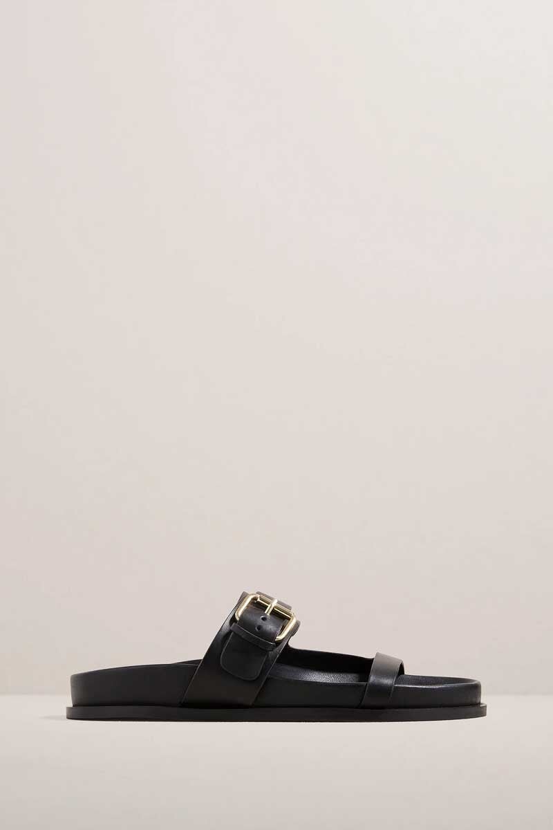 THE PRINCE SANDAL-BLACK Shoes A.Emery
