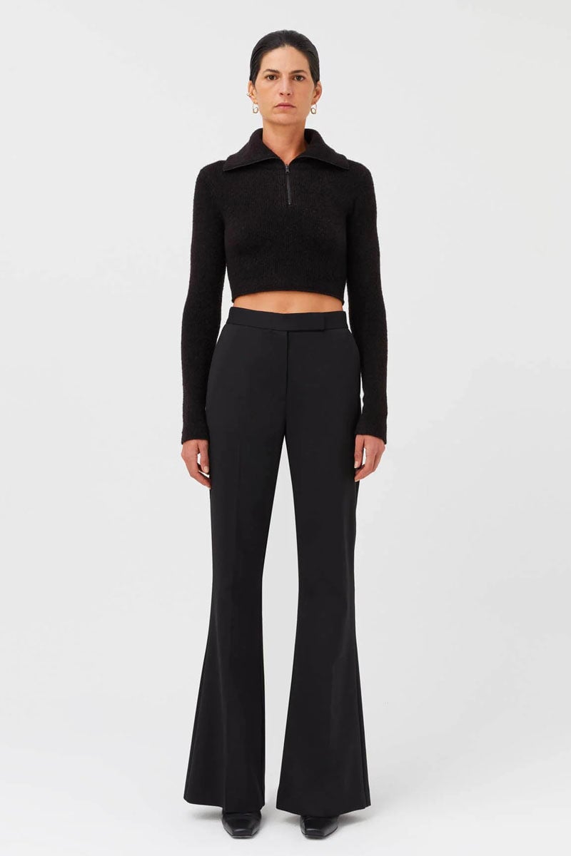 MIKHAIL TROUSER-BLACK Pants Camilla and Marc