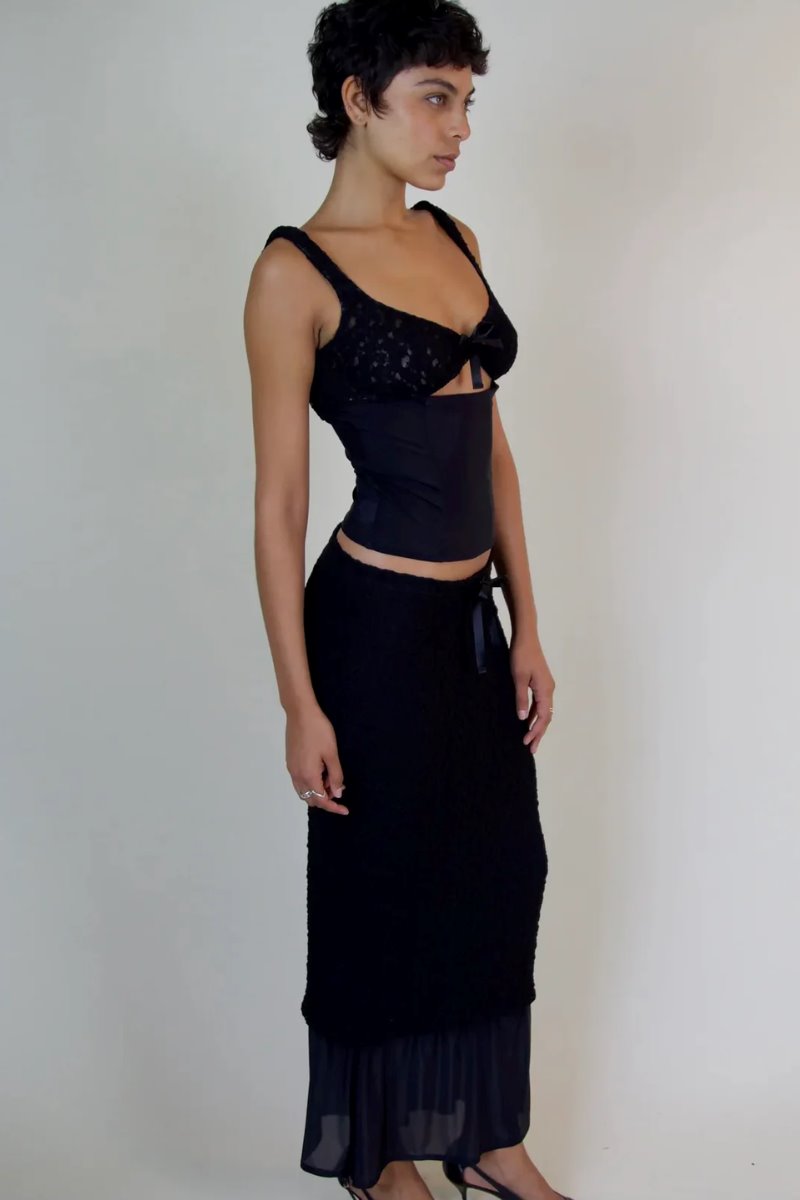 EQUINOX TOP-BLACK Tops Buci