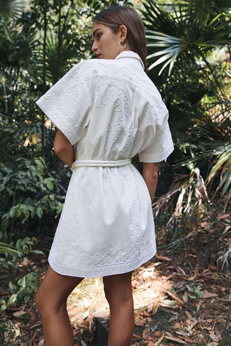 COBIE UTILITY DRESS-PEARL Dress ANTIPODEAN