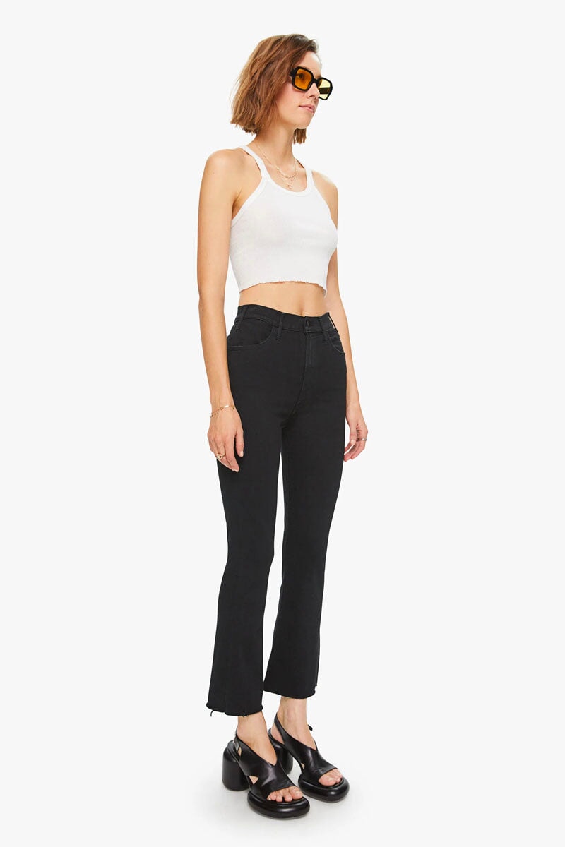 THE HUSTLER ANKLE FRAY-NOT GUILTY Denim MOTHER