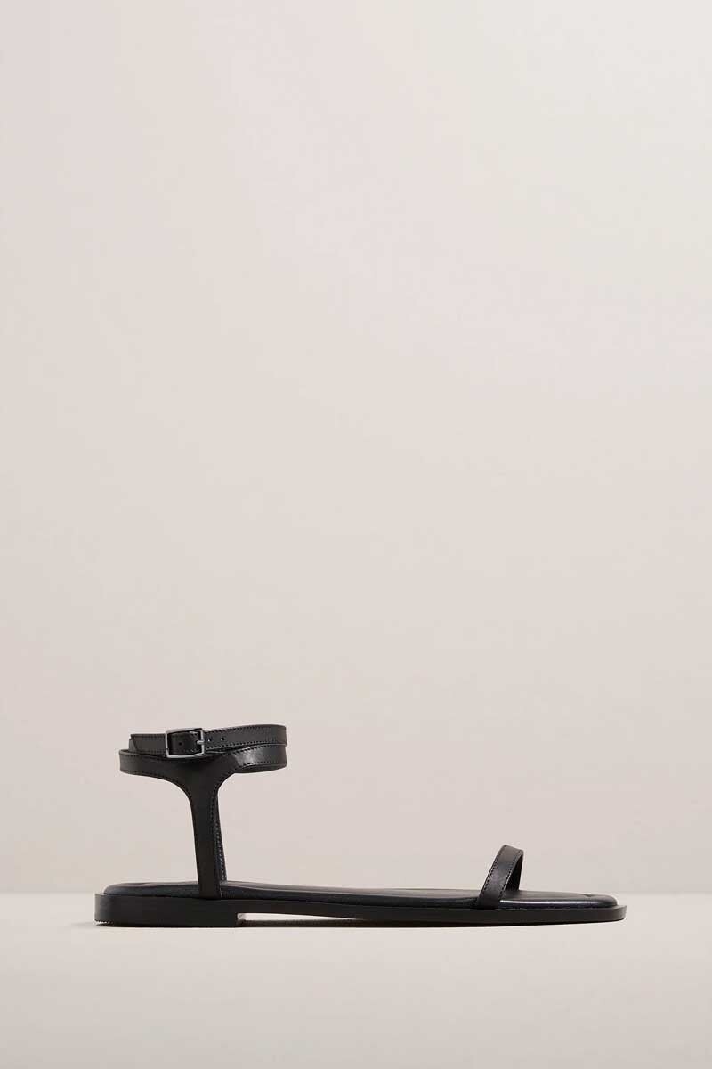 THE VIV SANDAL-BLACK Shoes A.Emery 36 Black