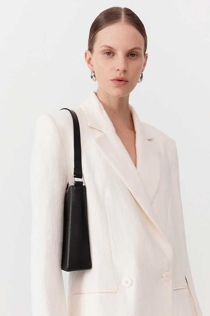 90S MINI SHOULDER BAG-BLACK Bags ST AGNI