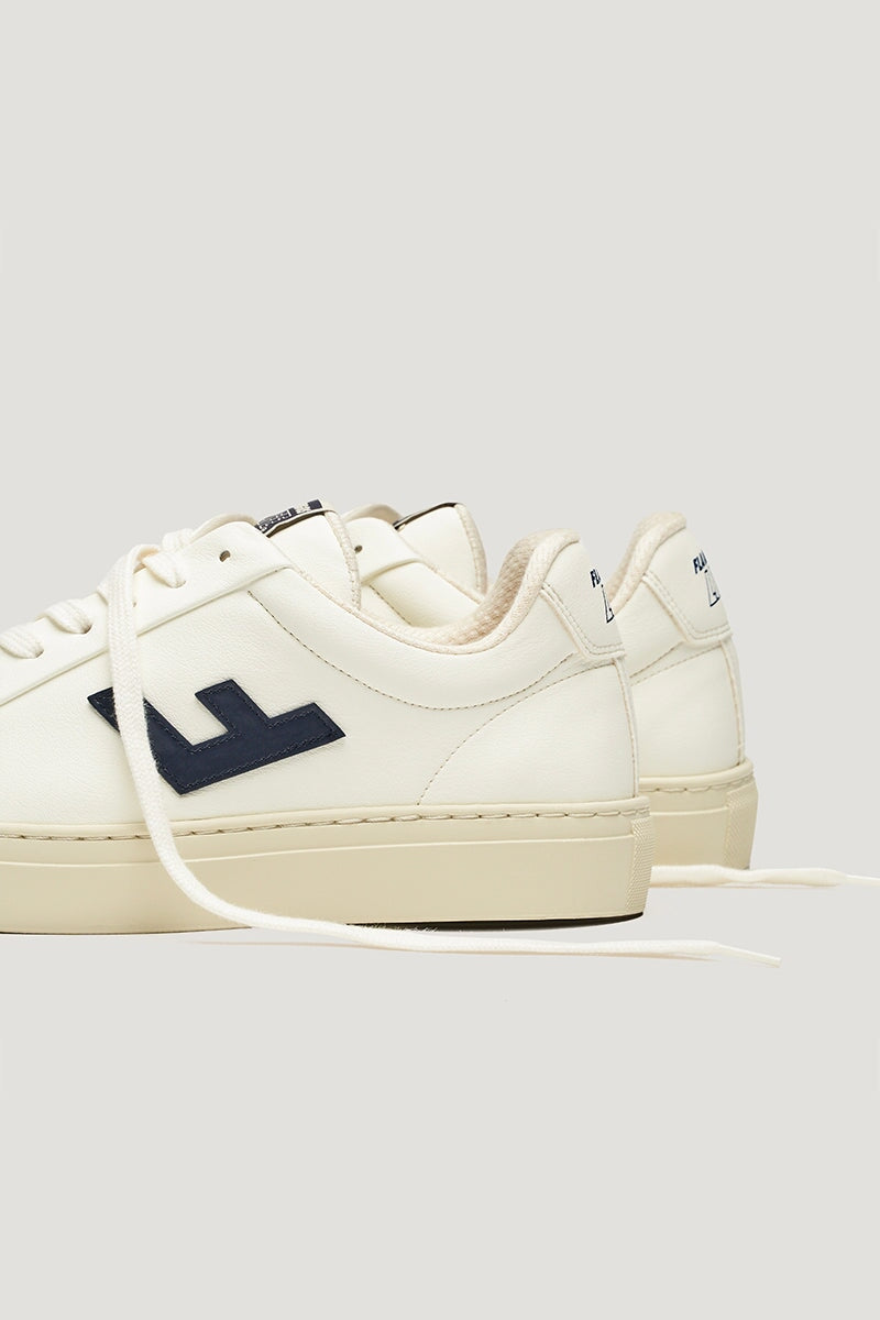 CLASSIC 70S OFF WHITE NAVY-ECRU Shoes Flamingos Life