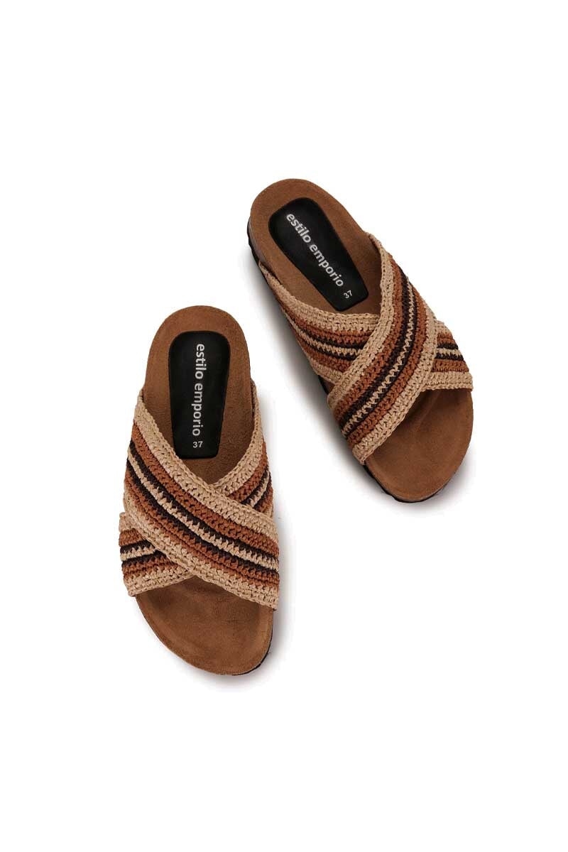 BASK SIDE-TAN/CHOCOLATE Shoes Estilo Emporio