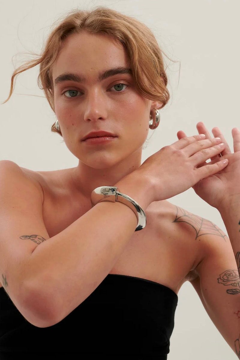CLAW BANGLE-GUN Jewellery Anna Rossi Jewellery