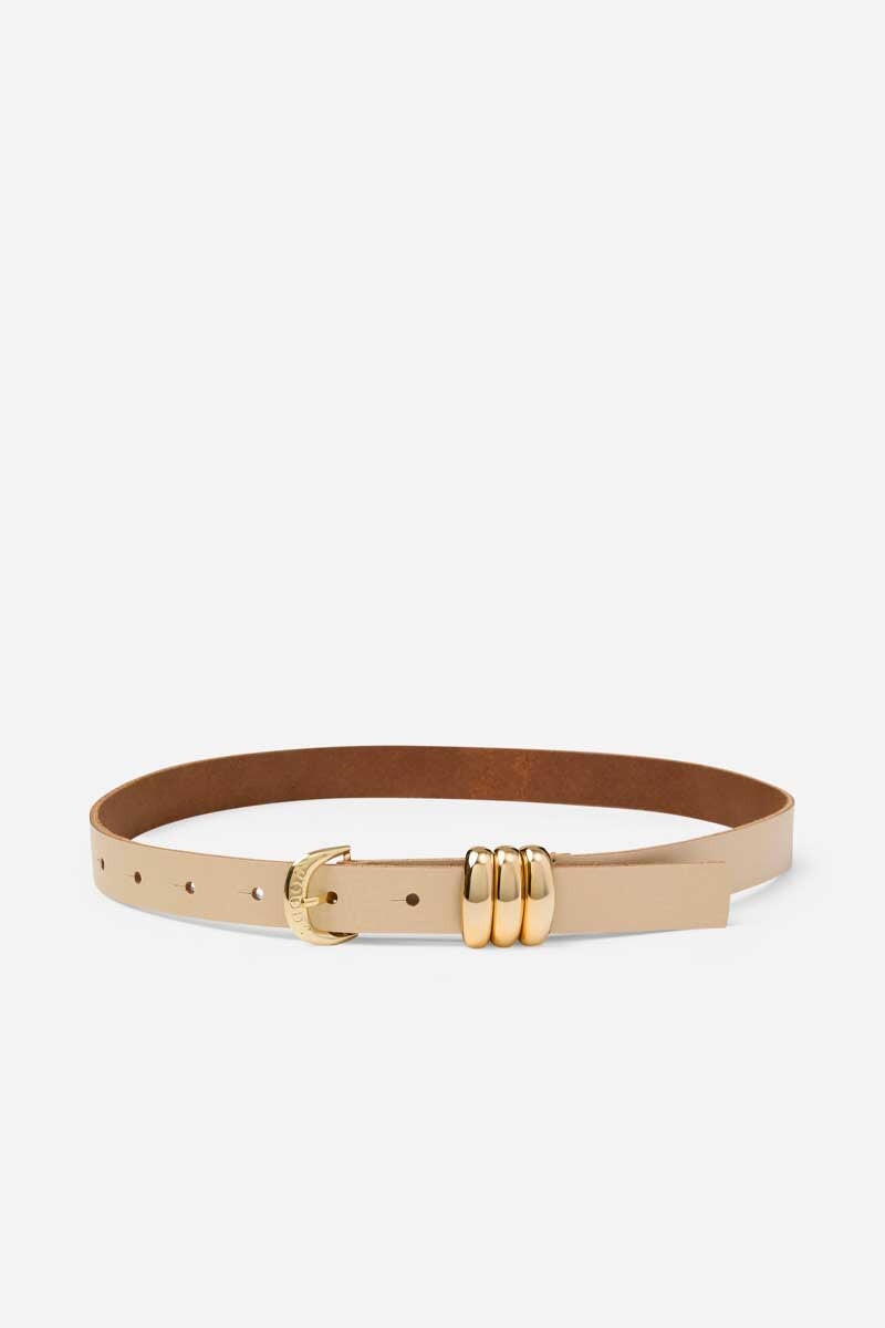 DIOR BELT-EGRET Leather Viktoria and Woods S Egret