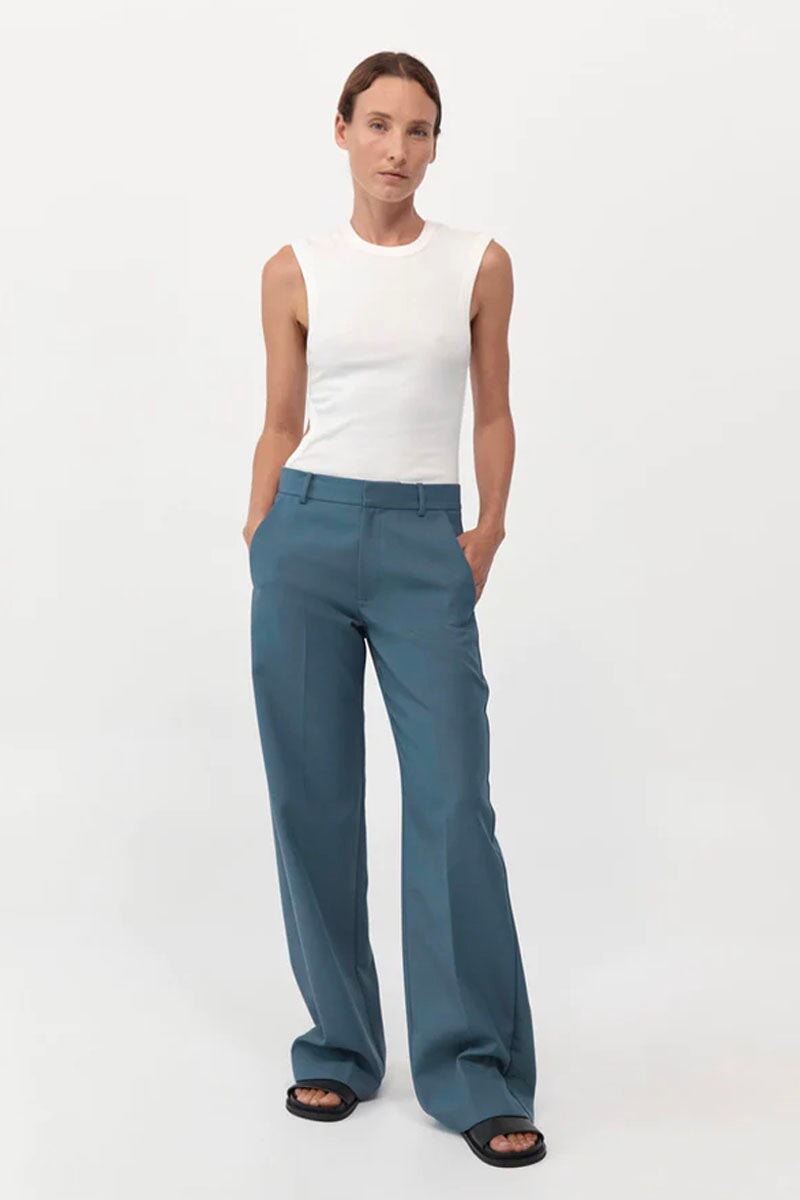 CARTER TROUSERS-SLATE Pants ST AGNI