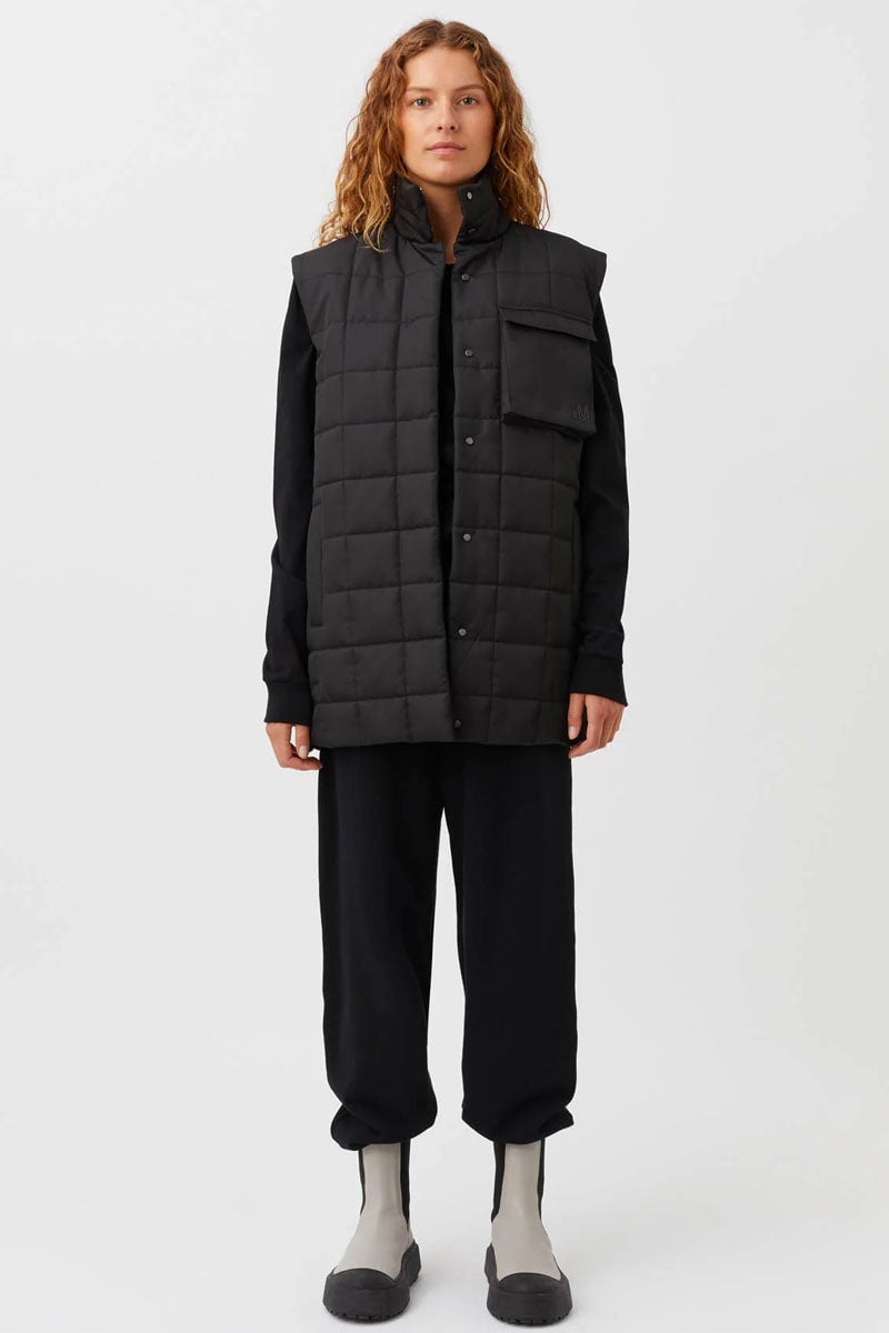 CONRAD VEST-BLACK Jackets Camilla and Marc