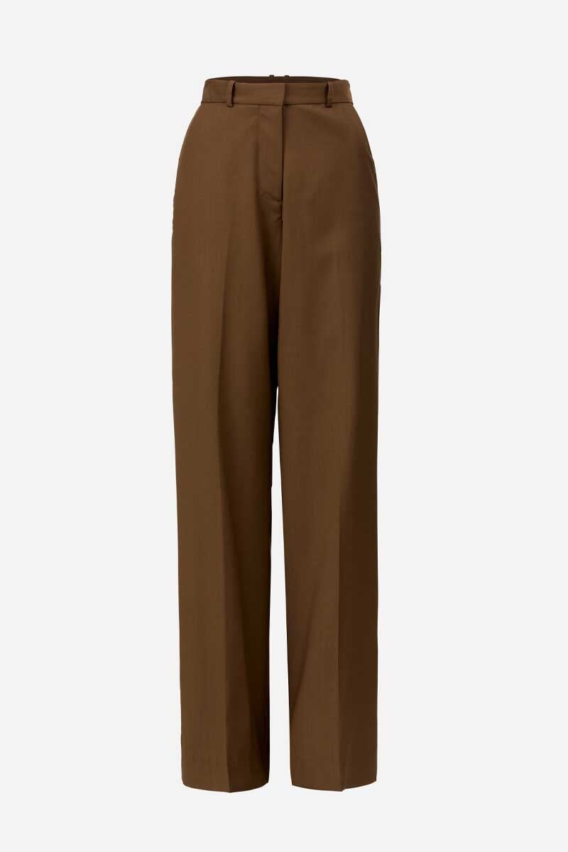MACLEOD TROUSER-BURNT UMBER Pants Viktoria and Woods