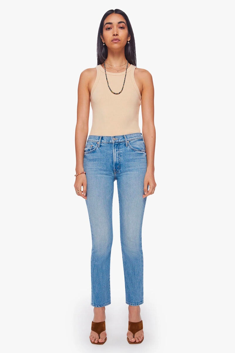 THE INSIDER FLOOD-PSYCHI Denim MOTHER 24 Psychi