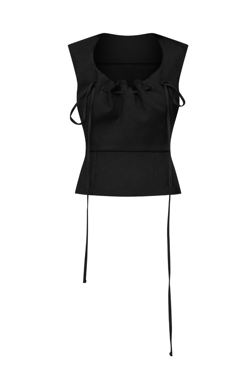 MAX TOP-BLACK Tops Wynn Hamlyn