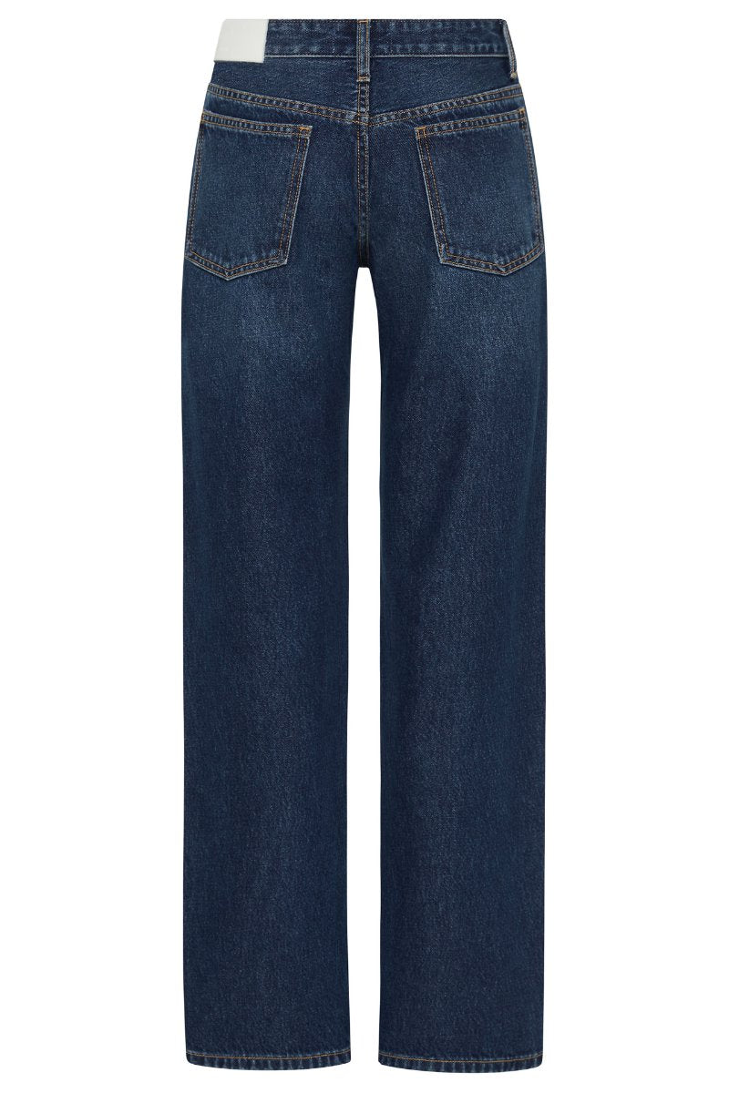 90S LOW RISE JEANS-DARK INDIGO Denim ST AGNI