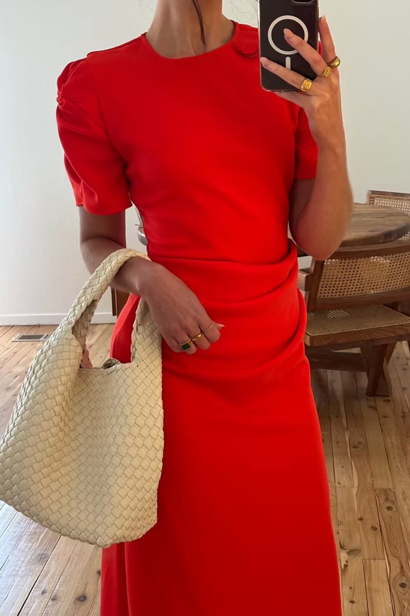 A LOVE FOR THE AGES DRESS-RED Maxi Dress Maggie Marilyn