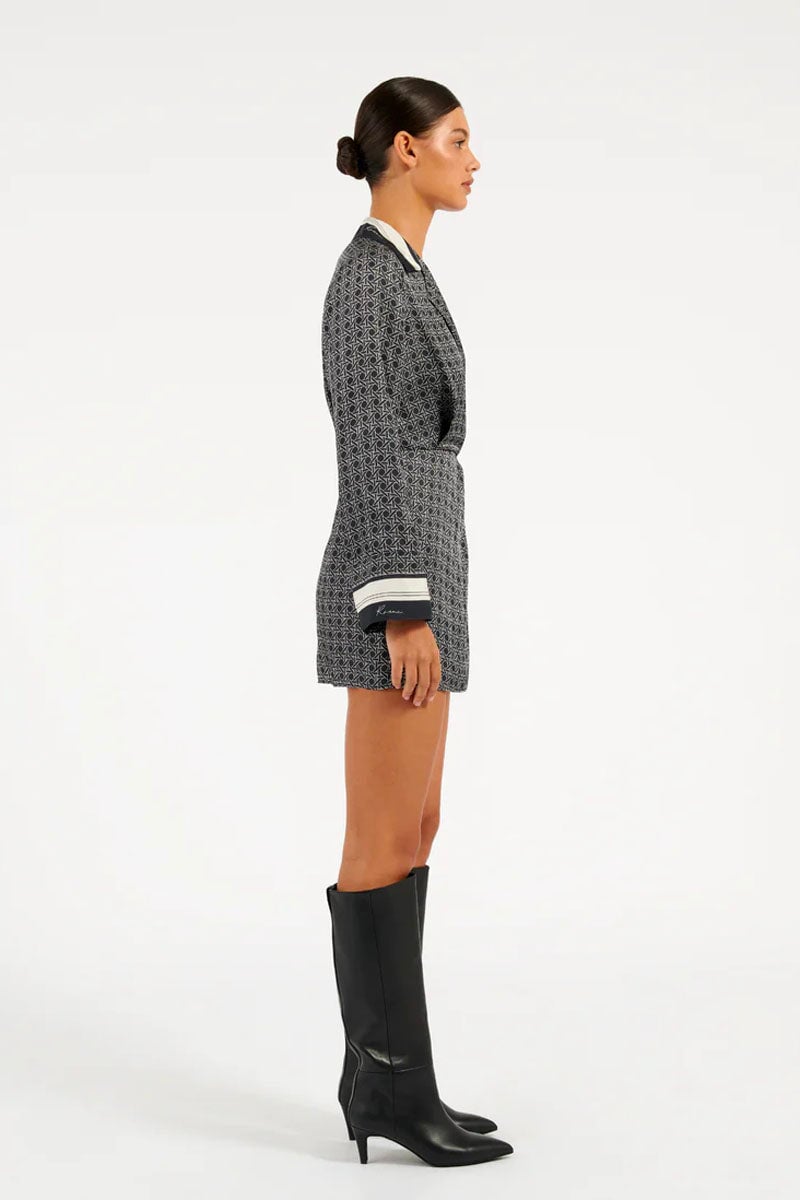 WALKER MINI DRESS-SAINT GERMAN PRINT Dress ROAME.