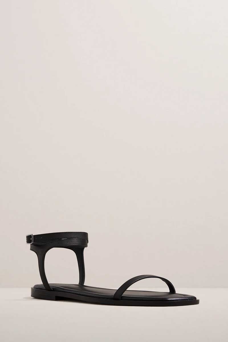THE VIV SANDAL-BLACK Shoes A.Emery
