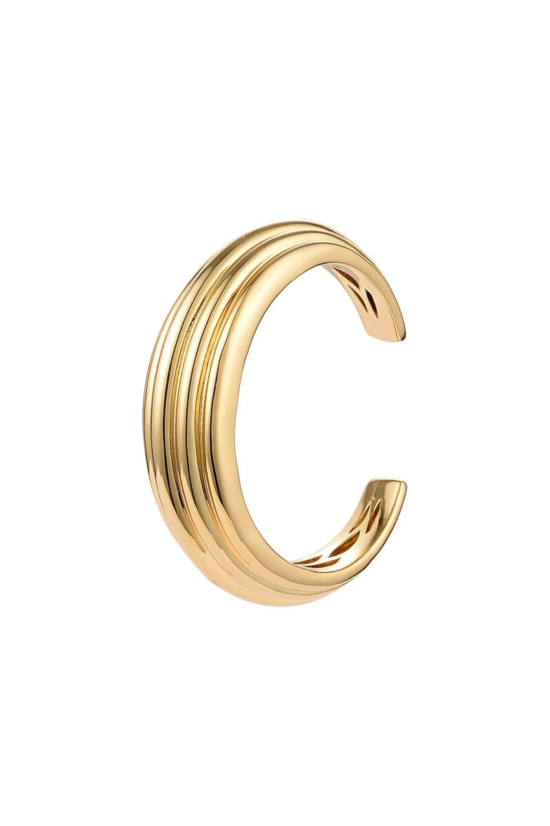 WORN IN PARIS BANGLE-GOLD Jewellery Anna Rossi Jewellery Uni Gold