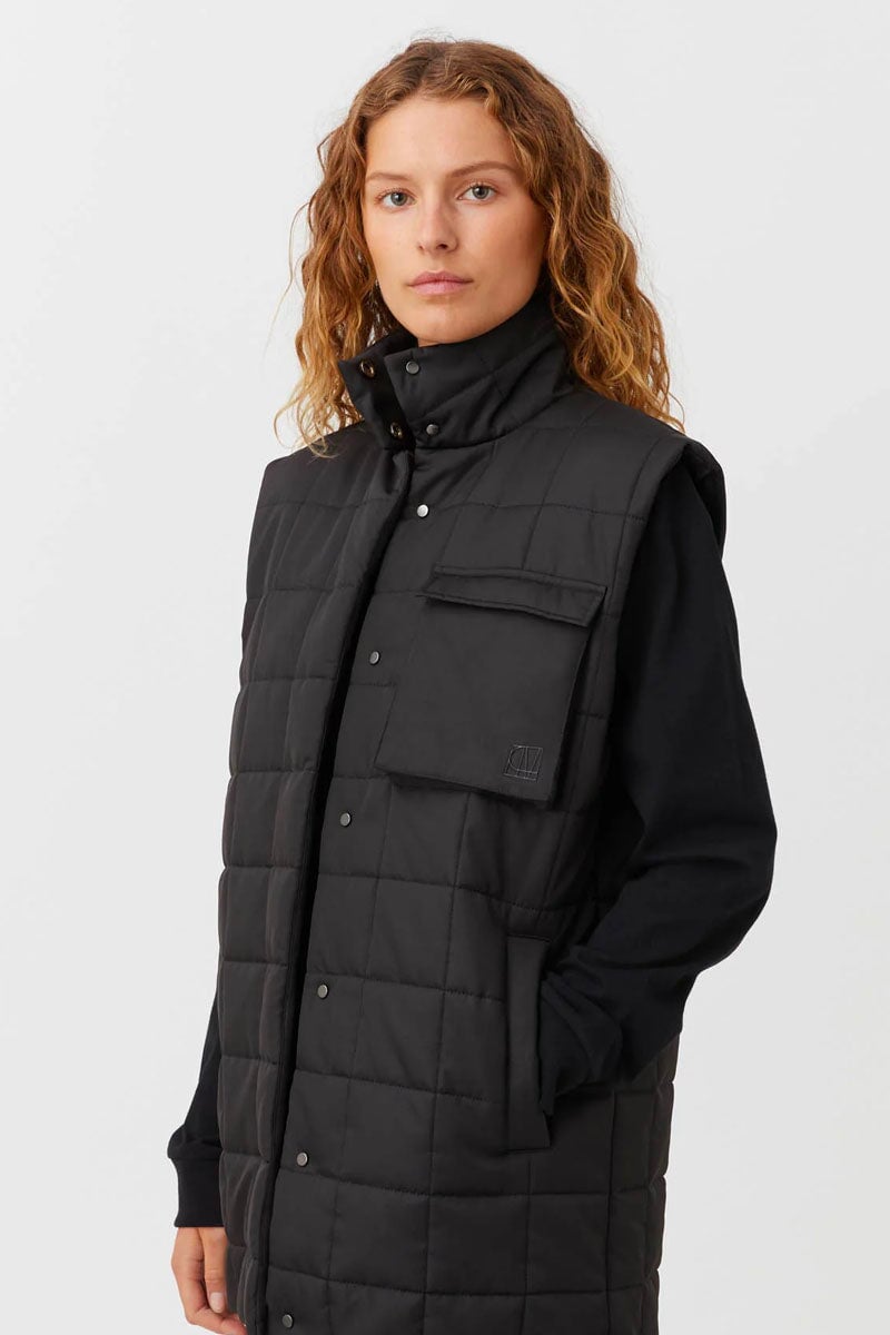 CONRAD VEST-BLACK Jackets Camilla and Marc