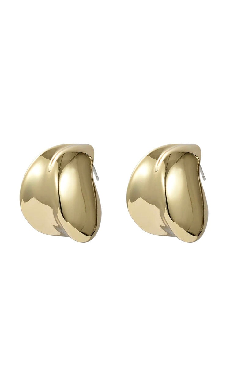 REFLECTION EARRING-GOLD Jewellery Anna Rossi Jewellery Uni Gold