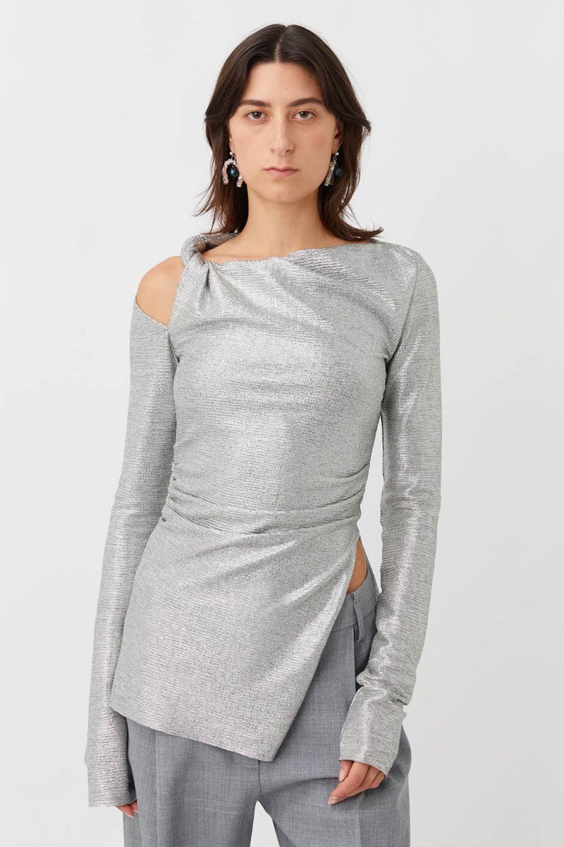 NICCOLO TOP-SILVER Tops Camilla and Marc