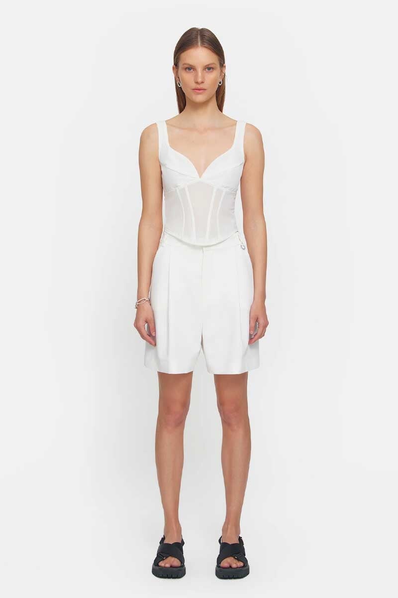 THETA BUSTIER-WHITE Tops Viktoria and Woods
