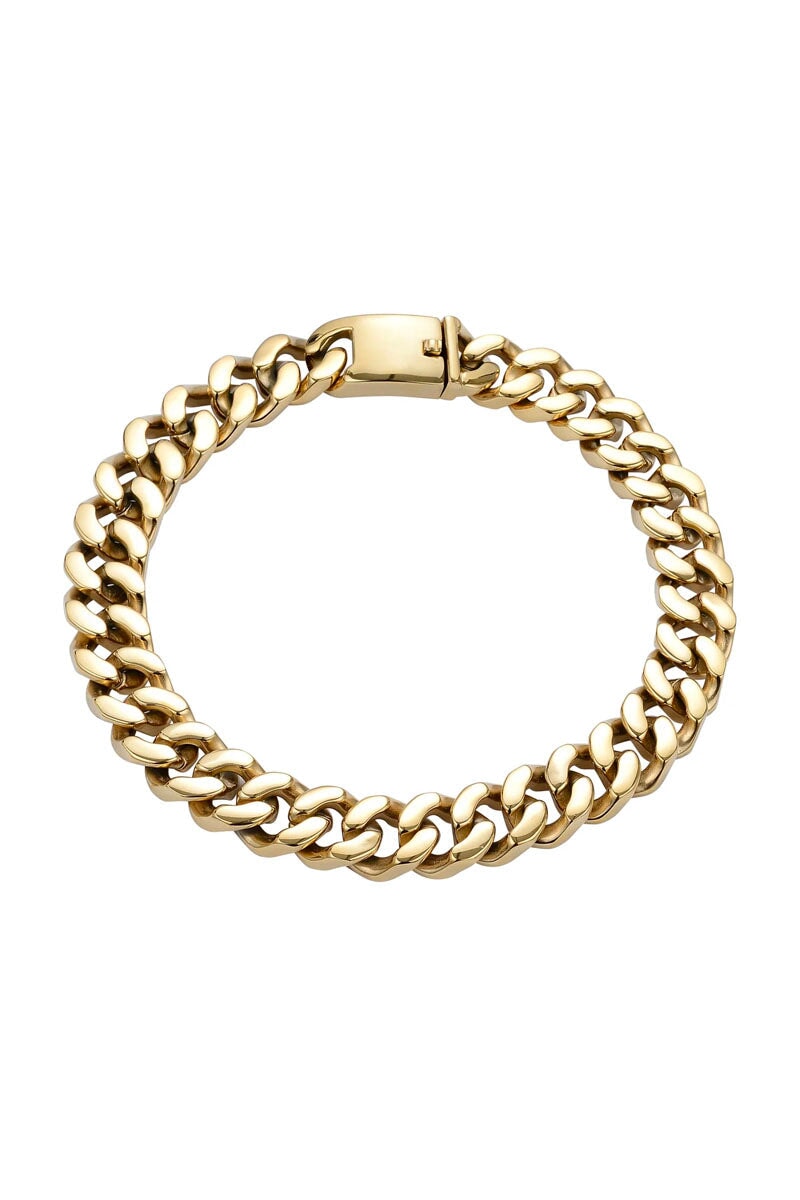 LE CHUNK NECKLACE-GOLD Jewellery Anna Rossi Jewellery