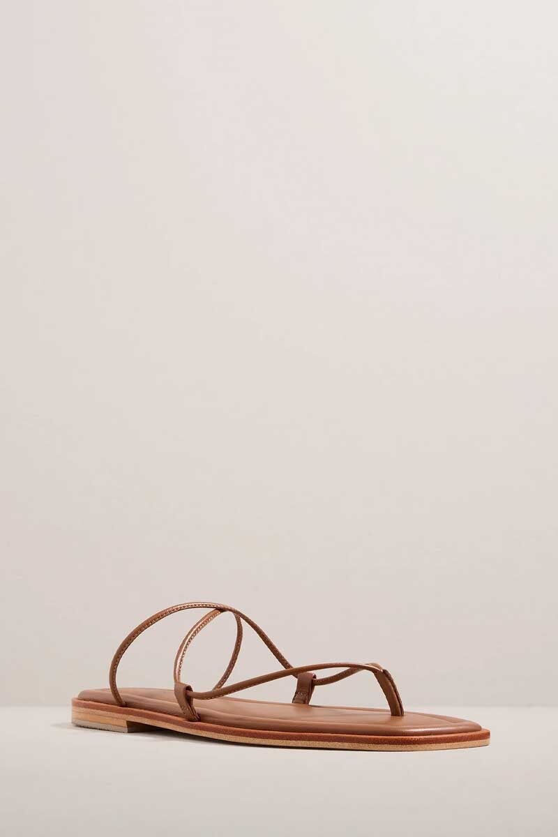 THE NODI SANDAL-DEEP TAN Shoes A.Emery