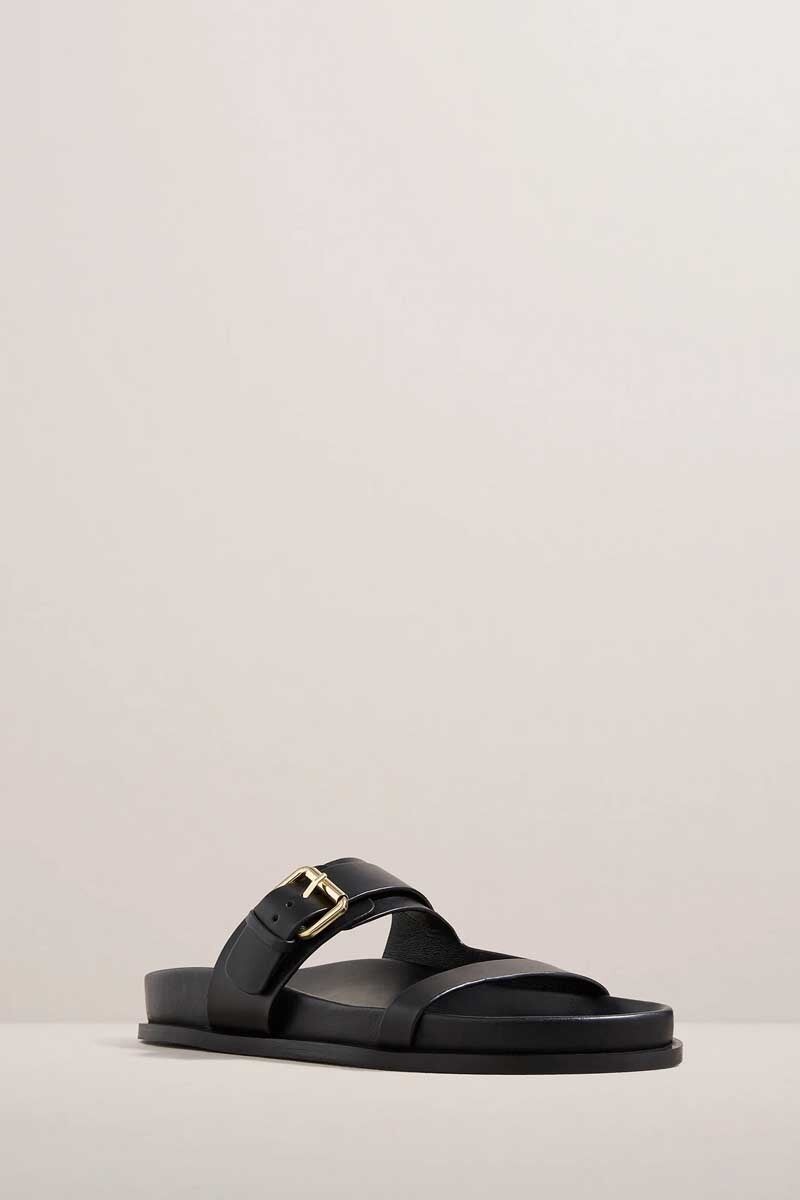 THE PRINCE SANDAL-BLACK Shoes A.Emery
