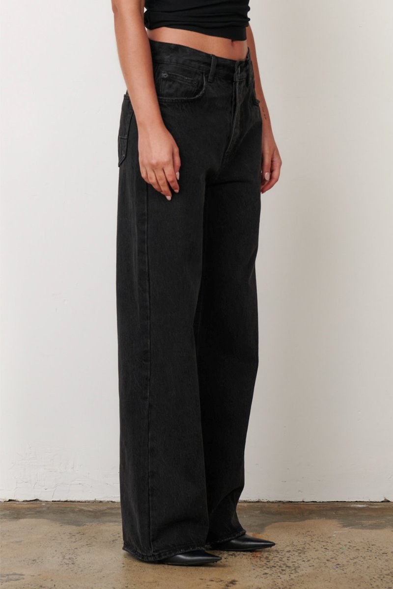 PERRY DENIM-BACKSTAGE BLACK Pants Bayse