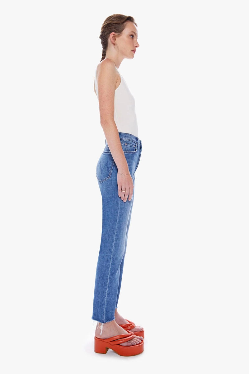 THE TOMCAT ANKLE FRAY-FROM OUT OF TOWN Denim MOTHER