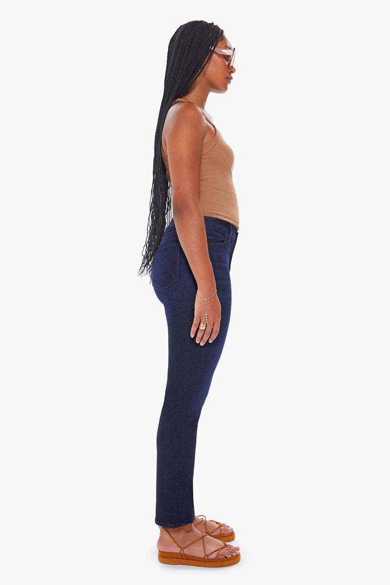 THE MID RISE DAZZLER ANKLE-NOW OR NEVER Denim MOTHER