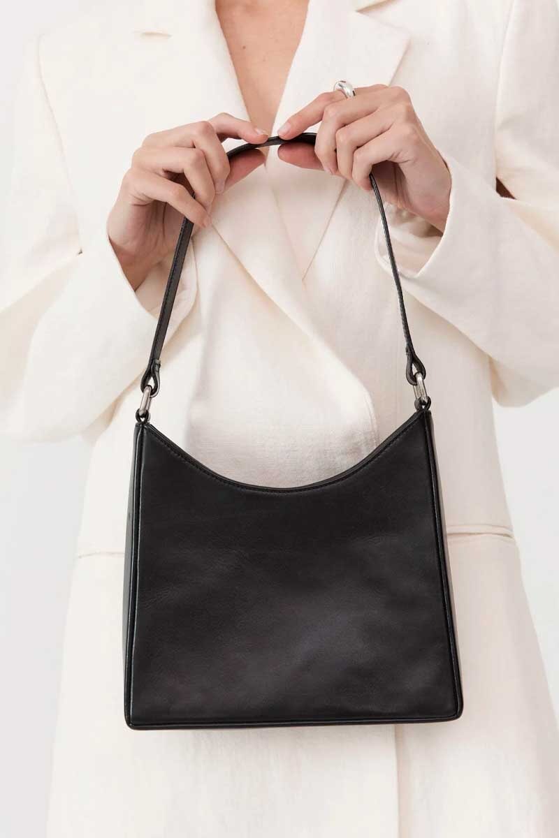 90S MINI SHOULDER BAG-BLACK Bags ST AGNI