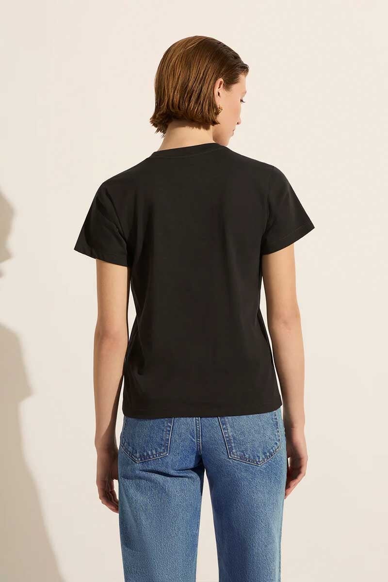 GOOD FOR HUMANITY TEE-CHARCOAL/SAND Tops Outland Denim