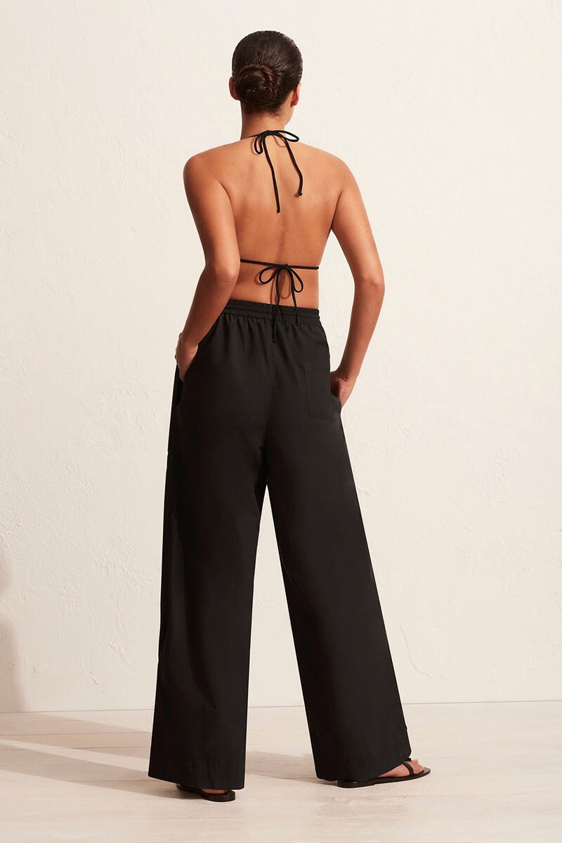 RELAXED PANT-BLACK Pants Matteau