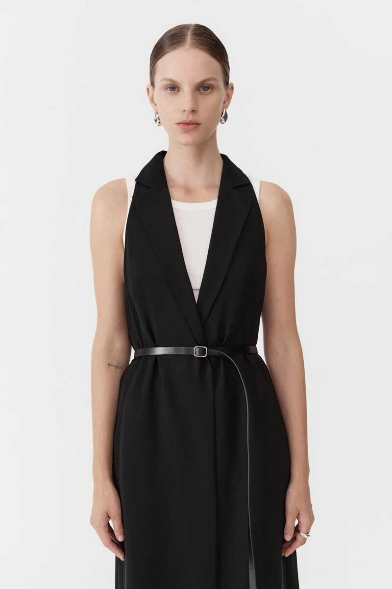 WRAP BELT-BLACK Accessories ST AGNI