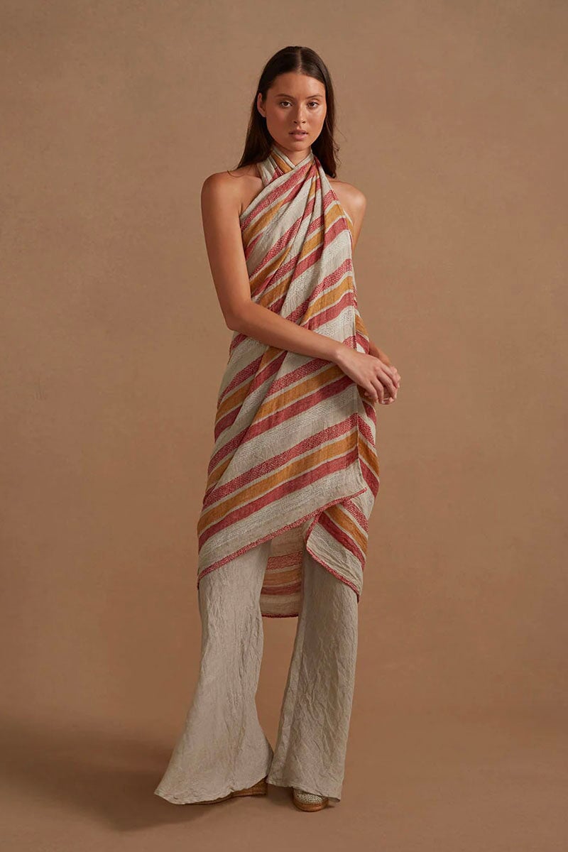 NOVO FLARE PANT-BRASILE NATURAL Pants Estilo Emporio