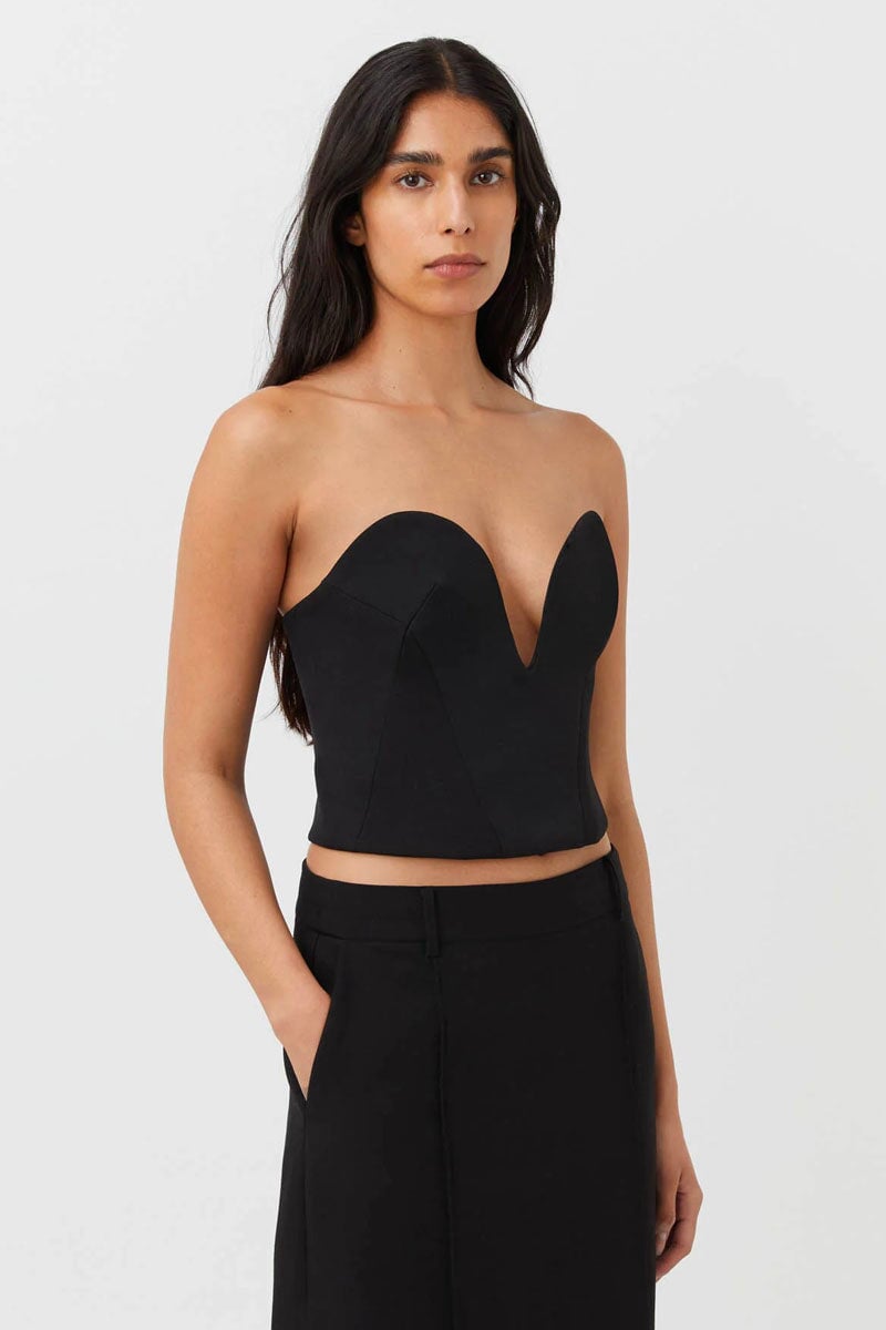 SEVAN BODICE-BLACK Tops Camilla and Marc
