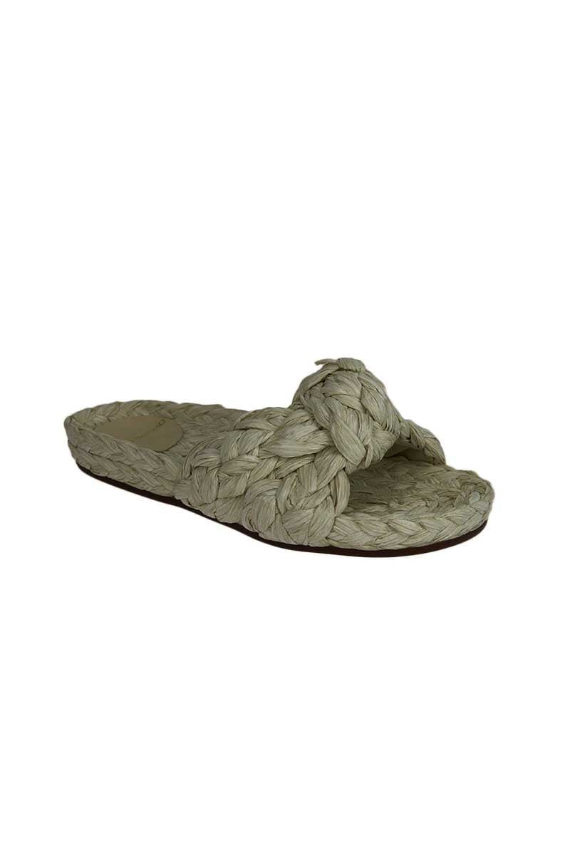 TANGO RAFFIA SLIDE-SNOW Shoes Estilo Emporio