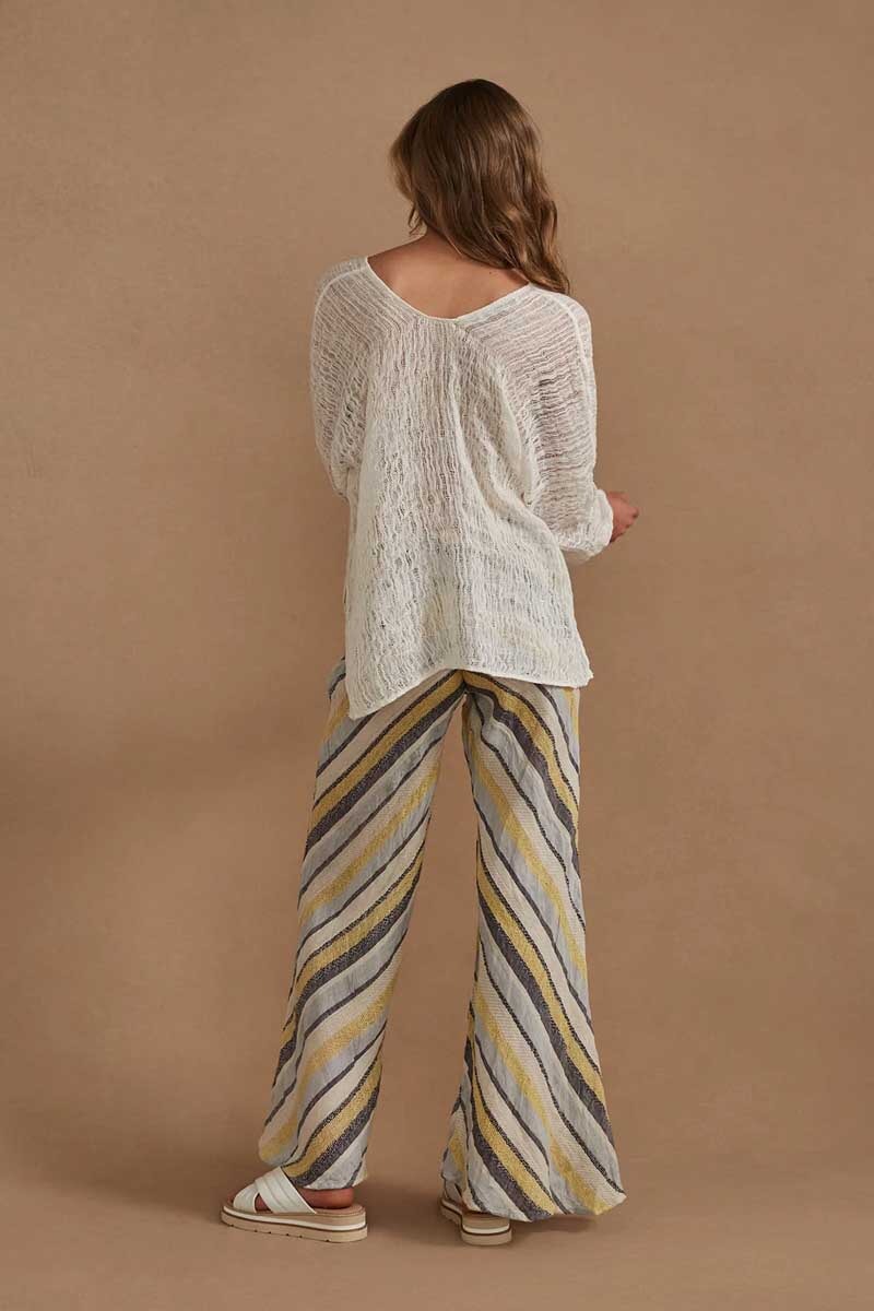 DOLCEZZA TOP-STRACCIATELLA PANNA Tops Estilo Emporio