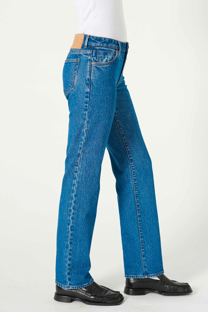 MIA STRAIGHT FRENCH BLUE-MID INDIGO Denim NEUW