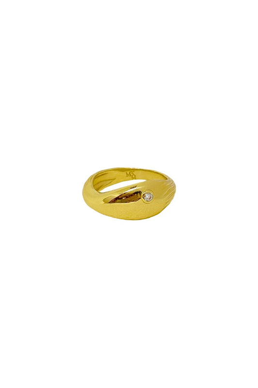 XANA RING-GOLD Rings MOUNTAIN & MOON