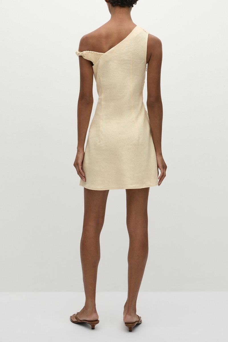 SUIS MINI DRESS-BUTTER Mini Dress Faithfull the Brand